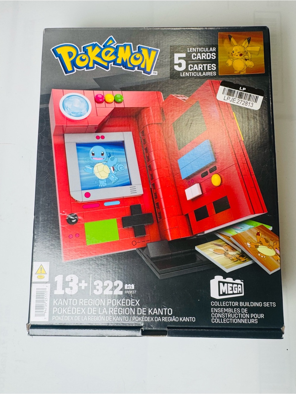 Pokemon Kanto Region Pokédex Collector Building Set